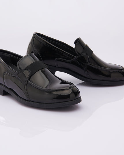 Moustache-Formal Loafers-ERK04-Patent Black
