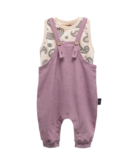 moi noi-Terry Baby Salopet-MN10721-PURPLE