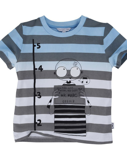 JACOB-T-SHIRT-W25104-M01 GREY  WHITE