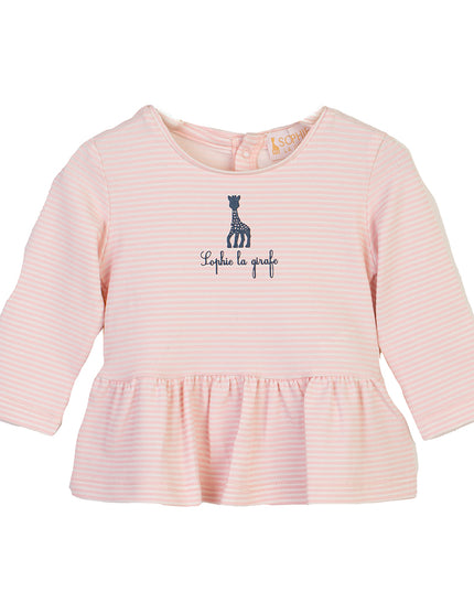 SLG-Light Pink-SHIRT, SINGLE LYCRA STRIPED, PRINT-43011-861