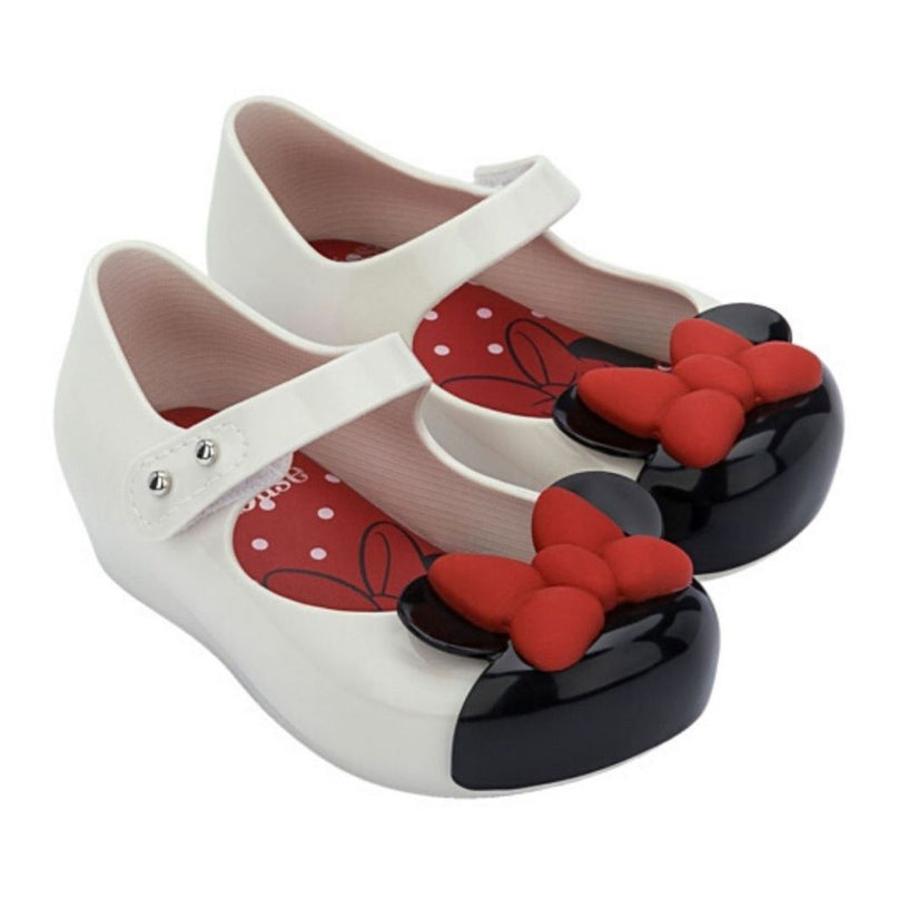 MELISSA-MINI MICKEY & FRIENDS BB-33344-53922-WHITE/BLACK/RED