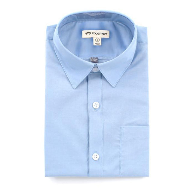 APPAMAN-FW17-KB-TOPS-LS SHIRT-The Standard Shirt-8STA-BU Blue