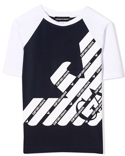 ARMANI-SWIM T-SHIRT-408508-2R215-01438-DRESS BLUE