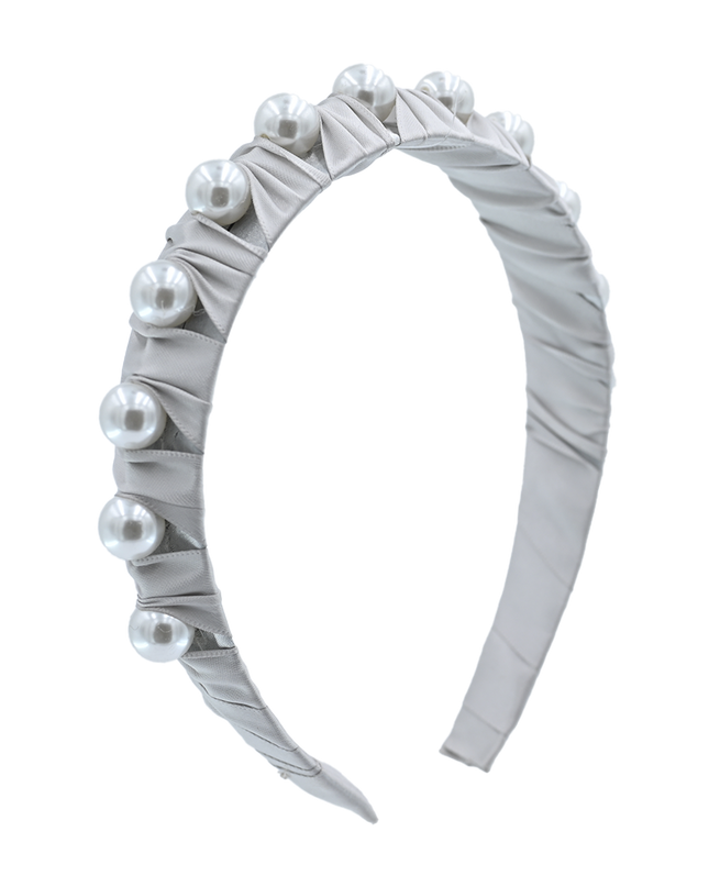 Mimi Tutu-MTHB52004-Pearl Studded Headband