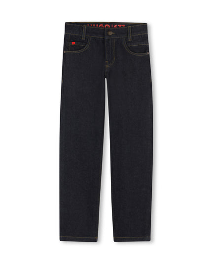 Kids Atelier Hugo Regular Jeans Rinse Wash-Denim Trousers