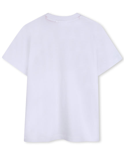 Kids Atelier Hugo Boys White Mini Me White Logo T-Shirt