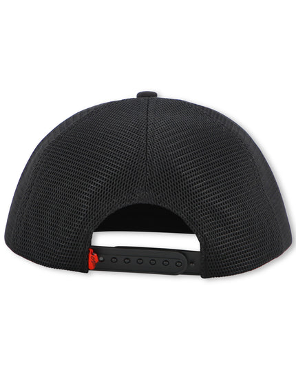 Kids Atelier Hugo Black Mesh Cap with Adjustable Strap