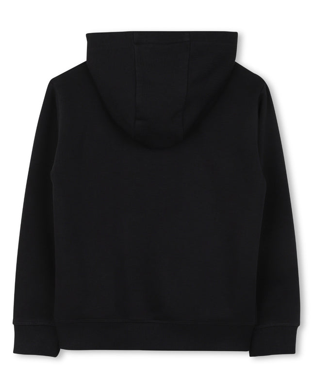 kids atelier hugo Black Zip Hoodie