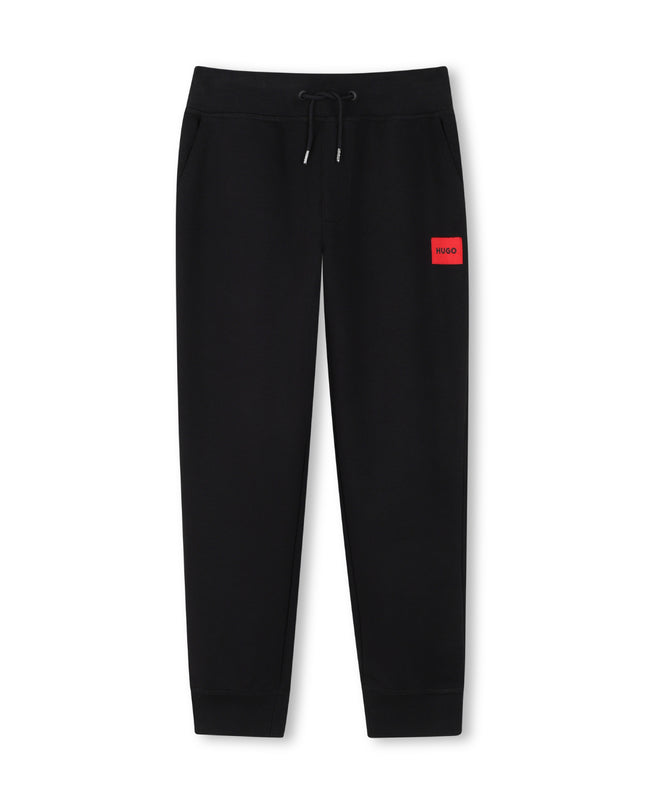 kids atelier hugo Black Jogging Pants