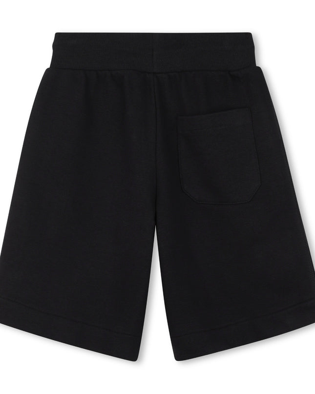 Kids Atelier Hugo Boys Black Logo Shorts