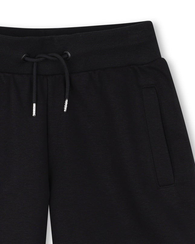 Kids Atelier Hugo Boys Black Logo Shorts