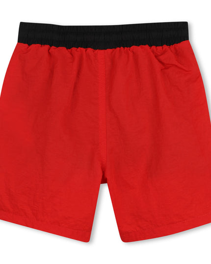 Kids Atelier Hugo Boys Red Logo Swimshorts
