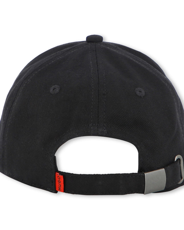 kids atelier hugo Black Logo Cap
