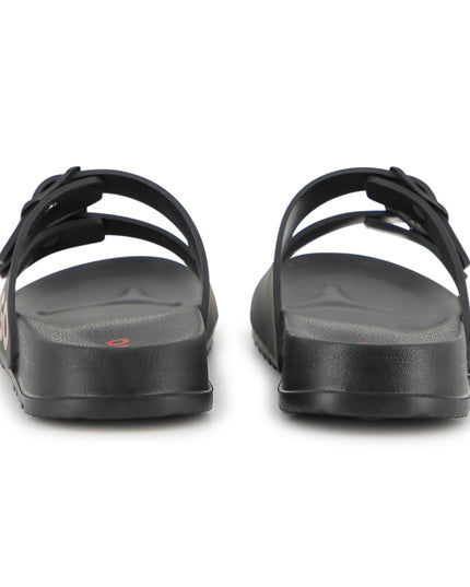 Kids Atelier Hugo Boys Black Logo Sliders