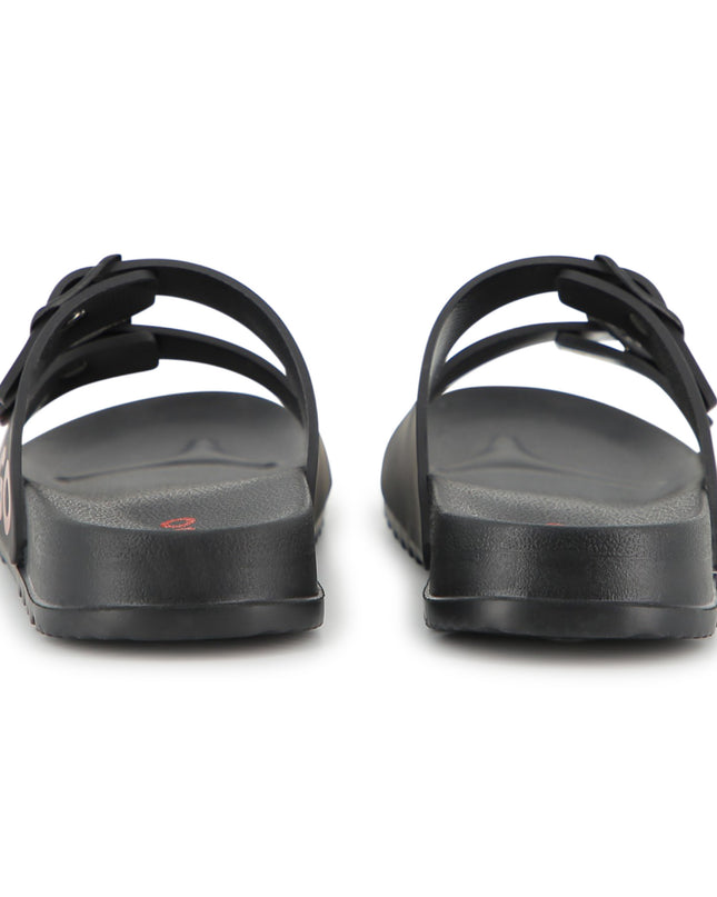 Kids Atelier Hugo Boys Black Logo Sliders