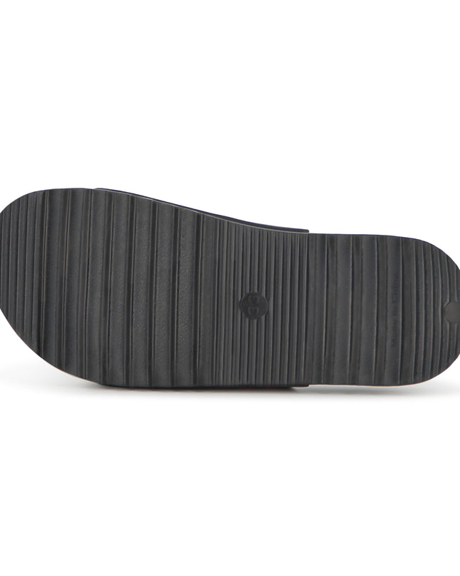 Kids Atelier Hugo Boys Black Logo Sliders