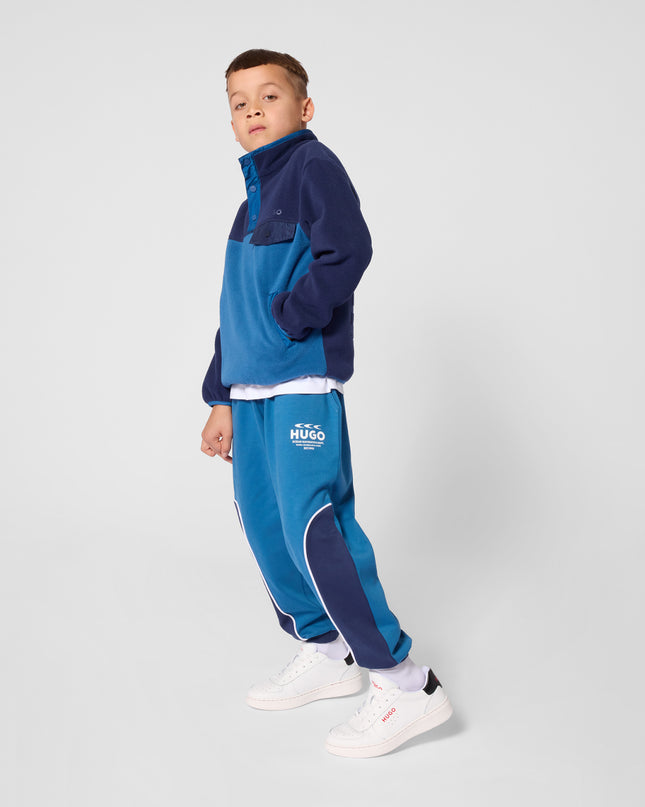 kids atelier hugo Blue Jogging Pants