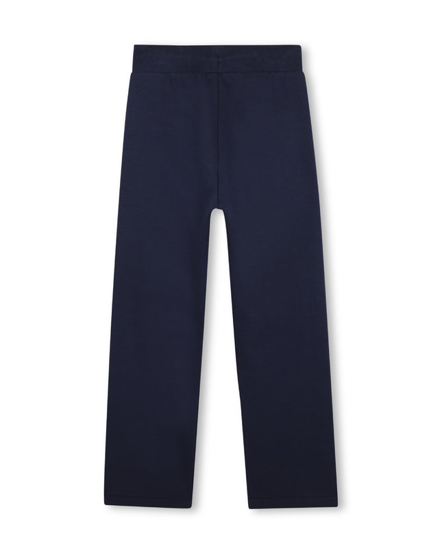 kids atelier hugo Navy Striped Jogging Pants