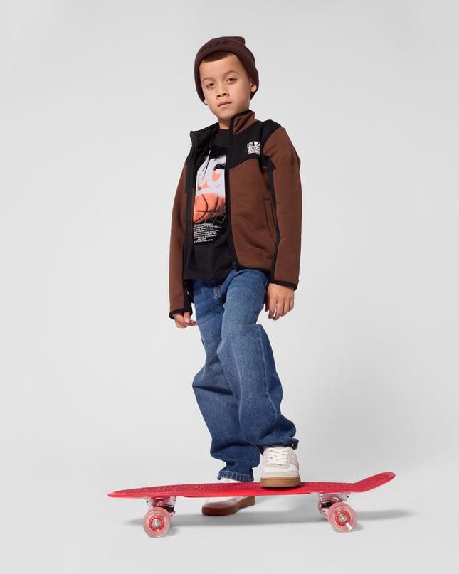 kids atelier hugo Blue Loose Fit Denim Pants