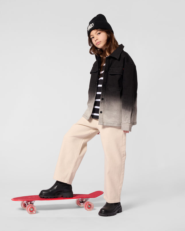 kids atelier hugo Gradient Denim Overshirt