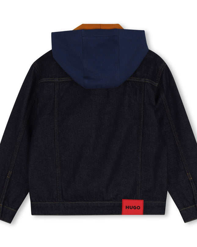 kids atelier hugo Denim Hooded Jacket