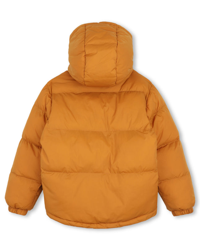 kids atelier hugo Sudan Brown Hooded Padded Jacket