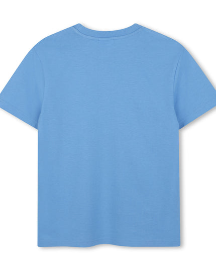 kids atelier hugo Blue Bold Logo T‑Shirt