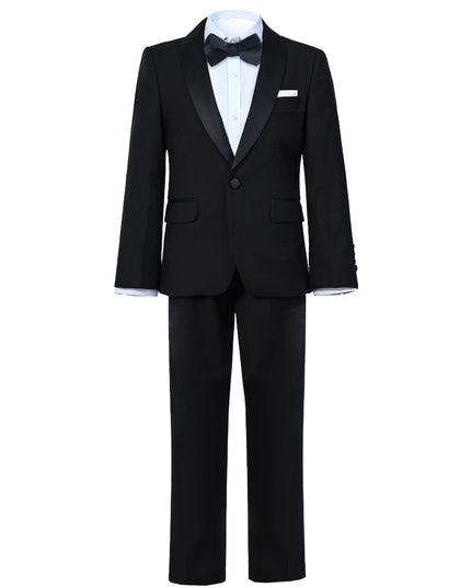 moustache-W201-700-Black-4pcs Suit Set