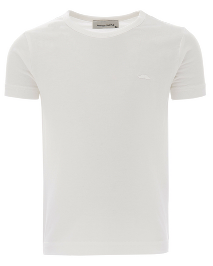 Moustache-320709-Off White-Basic T-Shirt