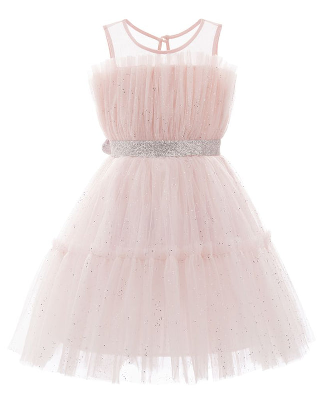 Tulleen-Tulle Bouquet Dress-32084-Powder