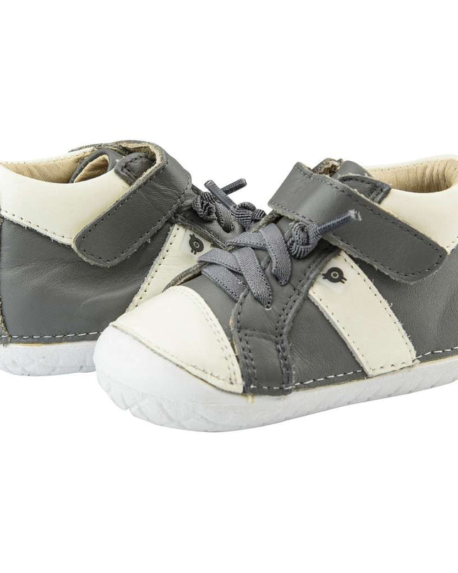 OLDSOLES-Earth Pave Grey / White-4023GW