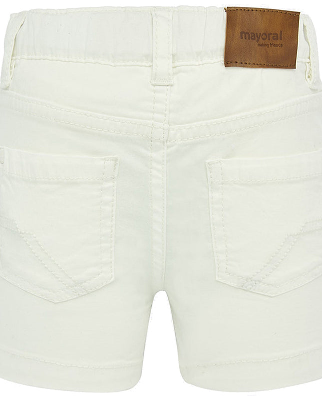 BABY Mayoral-206-93-Natural-Basic 5 pockets twill shorts