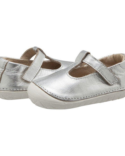 Old Soles-T-2 Shoe Silver (White Sole)-#4036