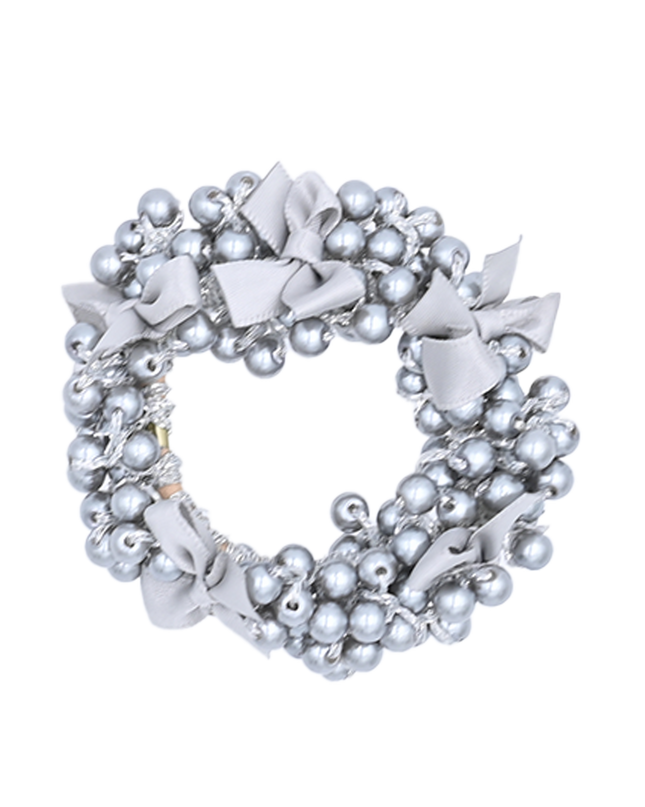 mimi tutu-MTPCS25005-mini  pearls Scrunchie
