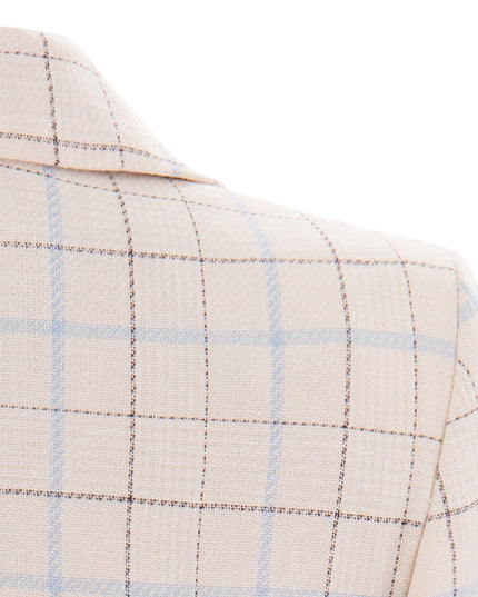 kids-atelier-moustache-kid-boy-baby-22m18-beige-plaid-print-blazer
