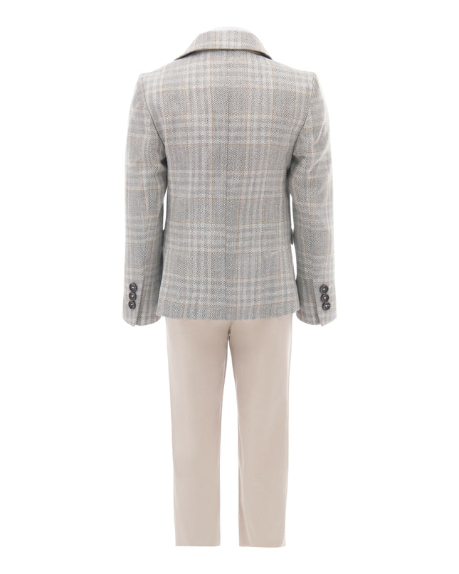 kids-atelier-moustache-kid-boy-baby-beige-plaid-peak-lapel-suit-22m22-beige