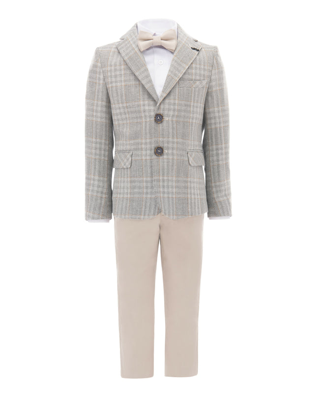 kids-atelier-moustache-kid-boy-baby-beige-plaid-peak-lapel-suit-22m22-beige