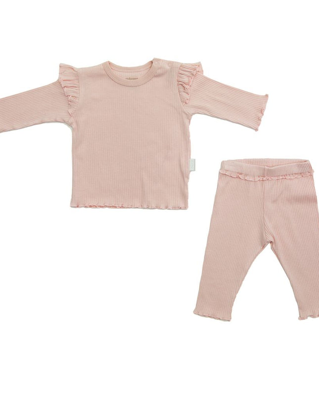 Andy Wawa-PINK-Baby set 2 PCS SET MODAL NATURA-AC22202