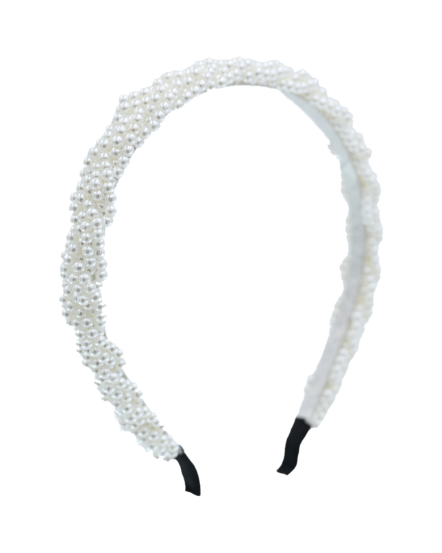 Tulleen-THB52018-Embossed Cluster Headband