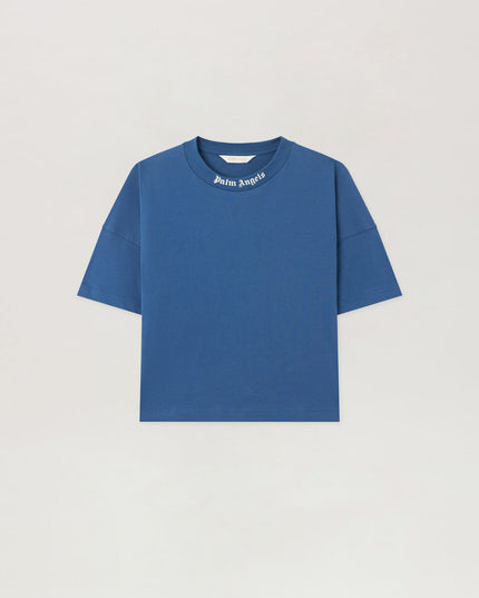 PALM-PBAA002S26JER001-BLU/BLUE-OVERLOGO OVER T-SHIRT BOY