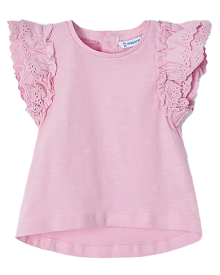 MAYORAL-S/S T-SHIRT-1027-48-ROSE