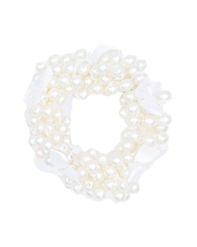 mimi tutu-MTPCS25005-mini  pearls Scrunchie