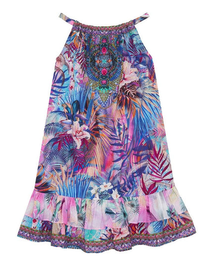 CAMILLA-FRILL HEM TIERED DRESS-00013697-SOUTHBEA