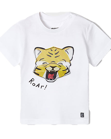 MAYORAL-S/S T-SHIRT-1014-66-WHITE