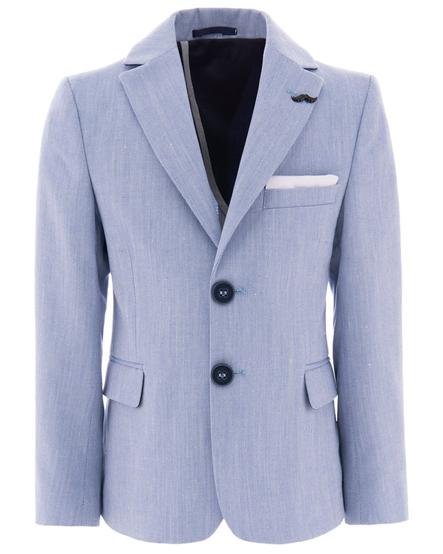 Moustache-22M17-Light Blue Blazer