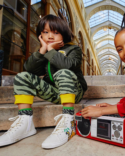 kids atelier kenzo Olive Green Socks