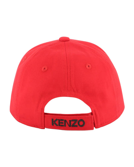Kids Atelier-Kenzo-Kids Dark Red Cap