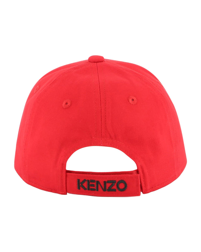 Kids Atelier-Kenzo-Kids Dark Red Cap