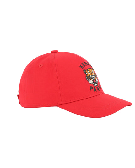 Kids Atelier-Kenzo-Kids Dark Red Cap