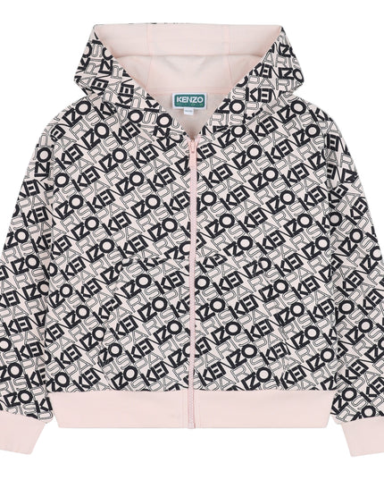 Kids Atelier-Kenzo-Pink Pale Cardigans + Trousers